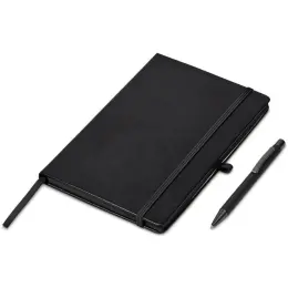 Altitude Carlton Notebook & Pen Set Black